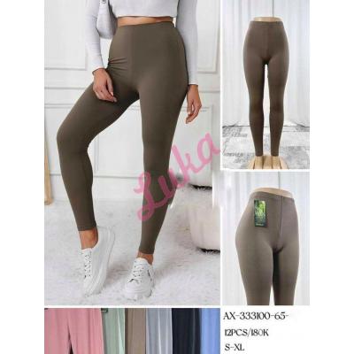Legginsy damskie bambusowe AX-333100