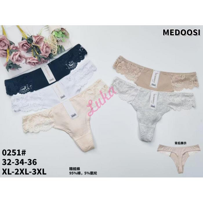 Majtki damskie Medoosi 3466
