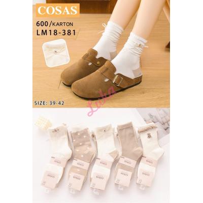 Women's socks Cosas LM18-381