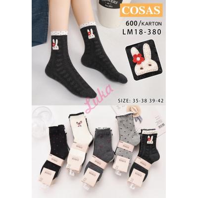 Women's socks Cosas LM18-380