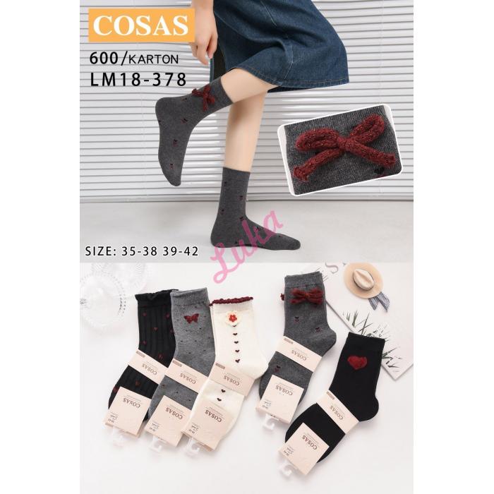 Women's socks Cosas LM18-378