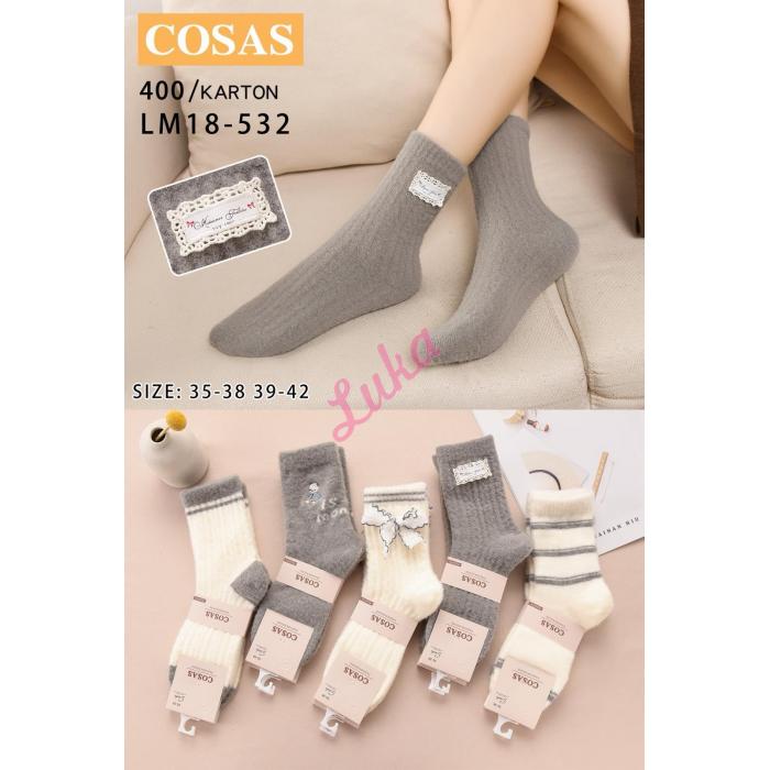 Women's socks Cosas LM18-532