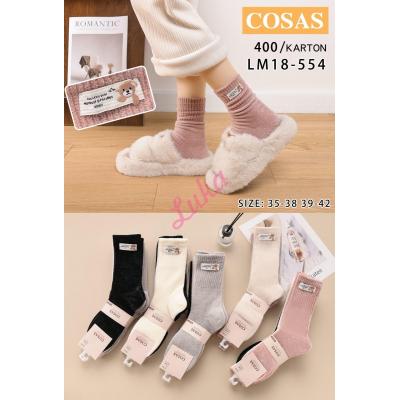 Women's socks Cosas LM18-554