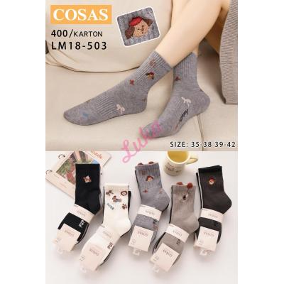 Women's socks Cosas LM18-503