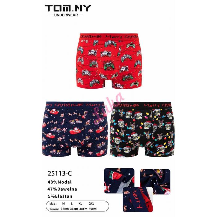 Men's boxer shorts Tomny 25115-C