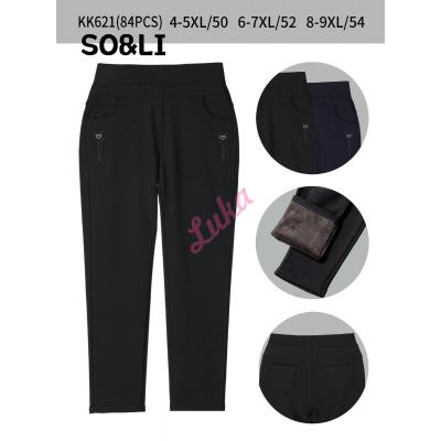 Women's pants So&Li KK514 WARM M-4XL