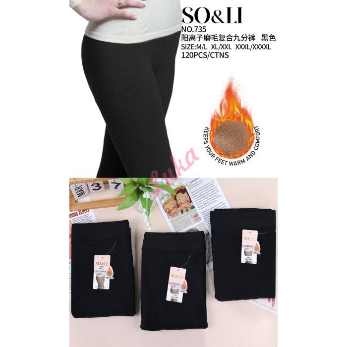 Women's warm WARM SO&LI NO-736