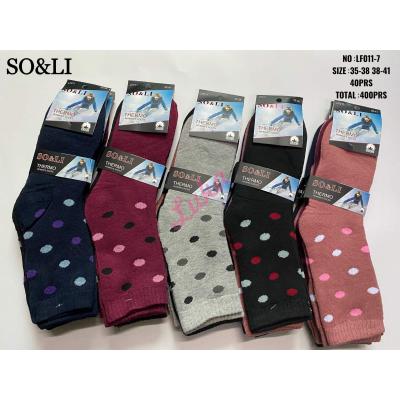Women's Socks So&Li Thermo PLB002-2