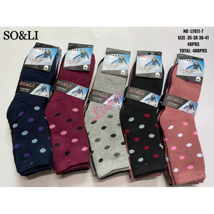 Women's Socks So&Li Thermo PLB002-2