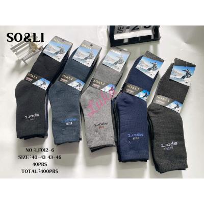 Men's socks THERMO SO&LI LF012-8