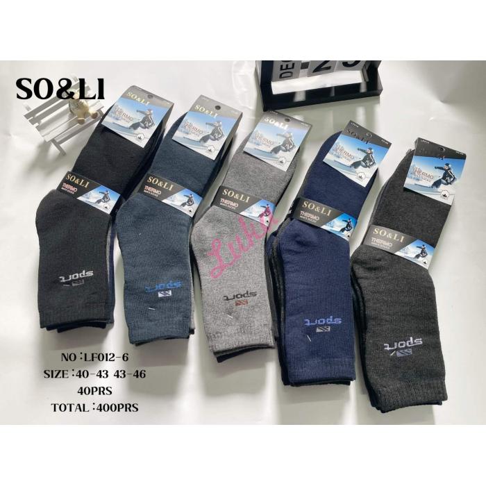 Men's socks THERMO SO&LI LF012-8