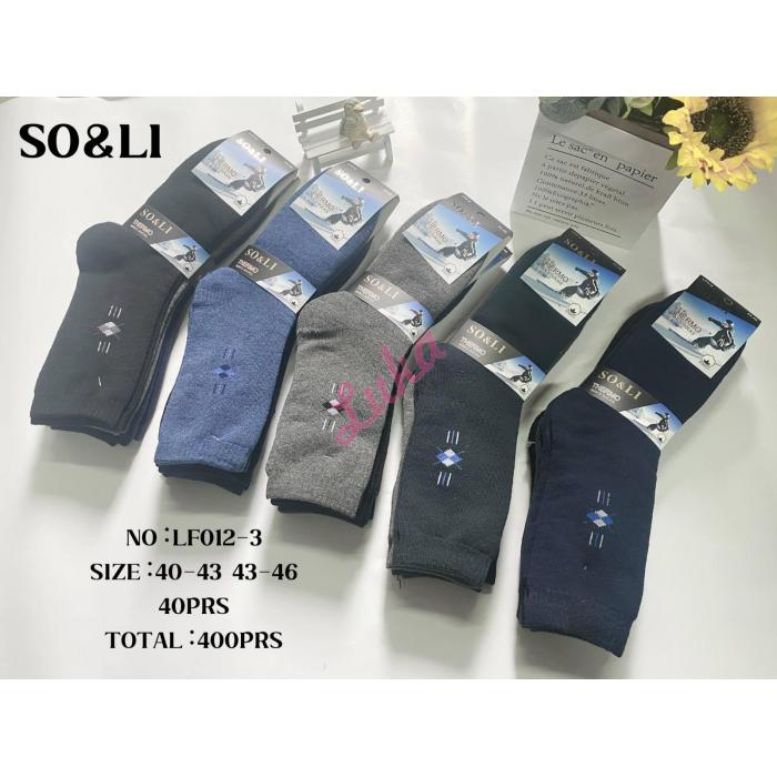 Men's socks THERMO SO&LI LF012-1