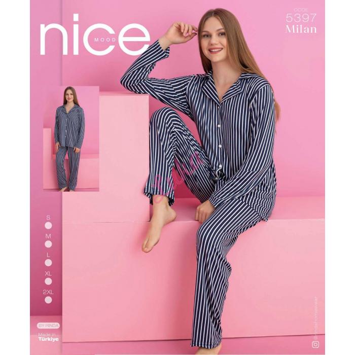 Women's turkish pajamas Nice Mood 5487 Welur