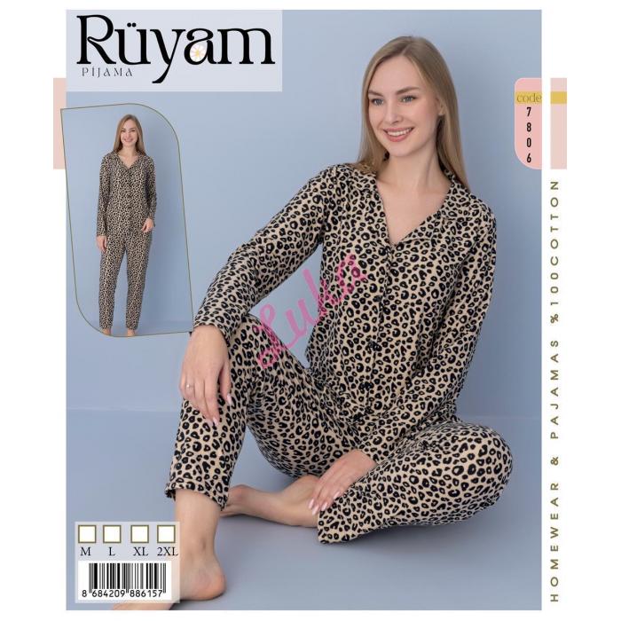 Women's turkish pajamas Ruyam 7813