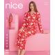 Women's turkish pajamas Nice Mood 5564 Welur