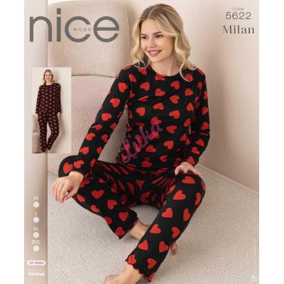 Women's turkish pajamas Nice Mood 5402 Welur