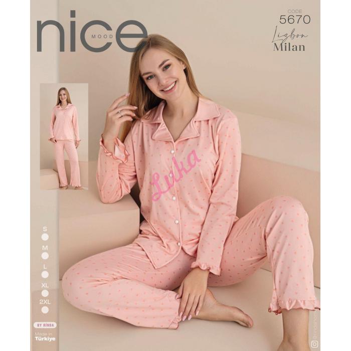 Women's turkish pajamas Nice Mood 5675