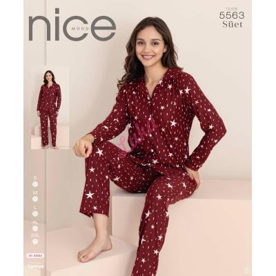 Piżama damska turecka Nice Mood 5649