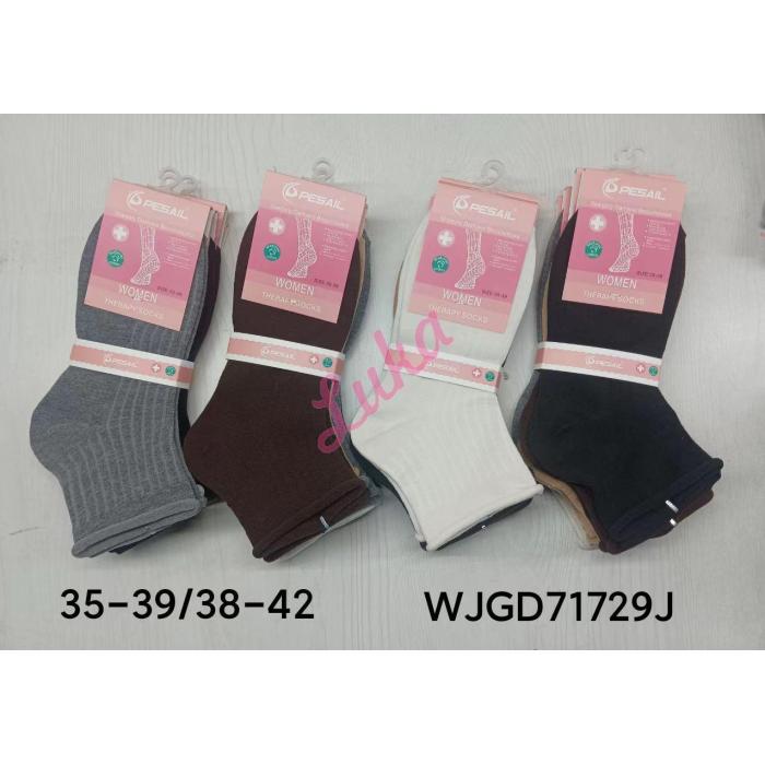 Skarpety damskie bezuciskowe Pesail 71678J