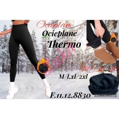 Legginsy damskie 8830 Ocieplane