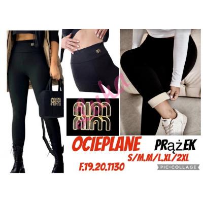 Legginsy damskie 1130 Ocieplane