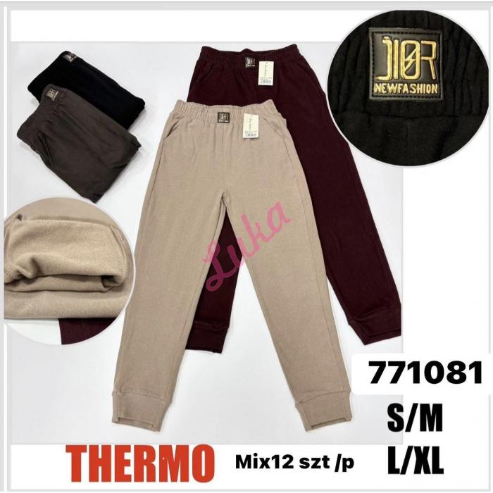 Spodnie damskie THERMO H390346M