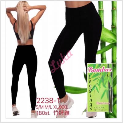 Legginsy damskie bambusowe 2238-1