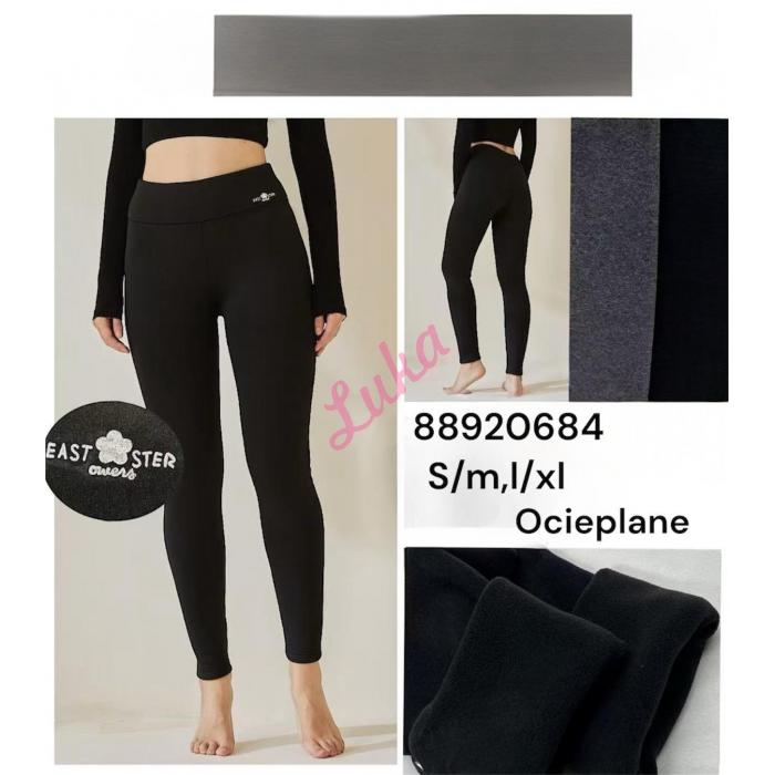 Legginsy damskie 889218696 Ocieplane
