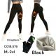 Legginsy damskie 88928480 Ocieplane