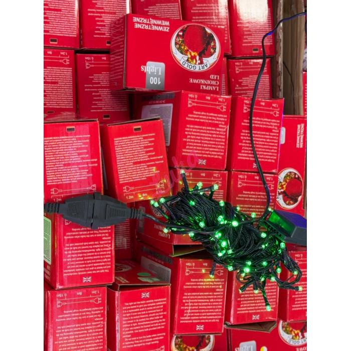 Christmas tree lights Art Gold 100 LED blue