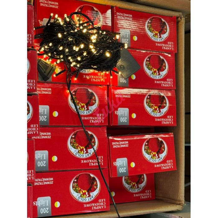 Christmas tree lights Art Gold 100 LED zielone