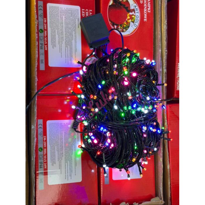 Lampki choinkowe Art Gold 200 LED Multi