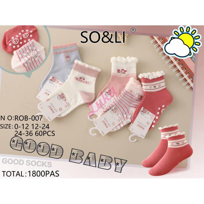 Kid's socks ROB-006 ABS