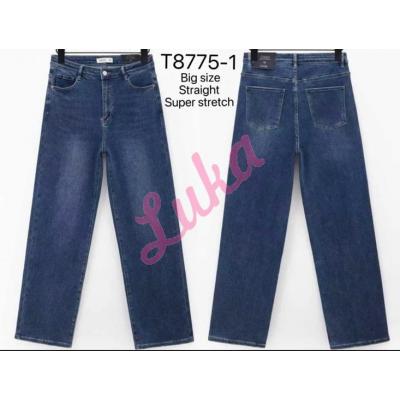 Spodnie damskie Jeans T8775-1