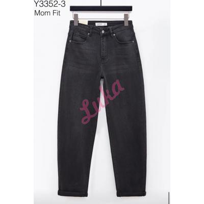 Spodnie damskie Jeans Y3352-1