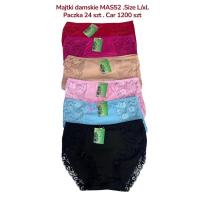 Women's bamboo panties MAS52 Big Size