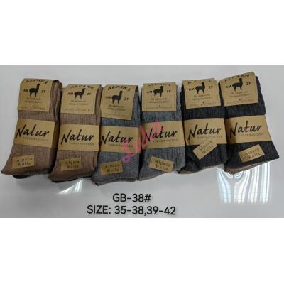 Womens Socks ALPAKA NATUR GB-35