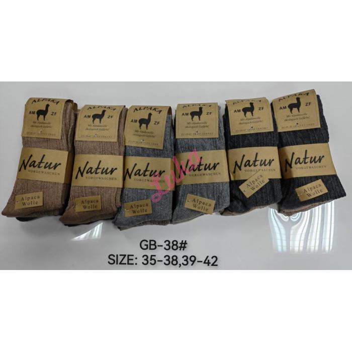 Skarpety damskie ALPAKA NATUR GB-35
