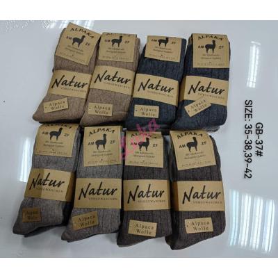Womens Socks ALPAKA NATUR GB-38