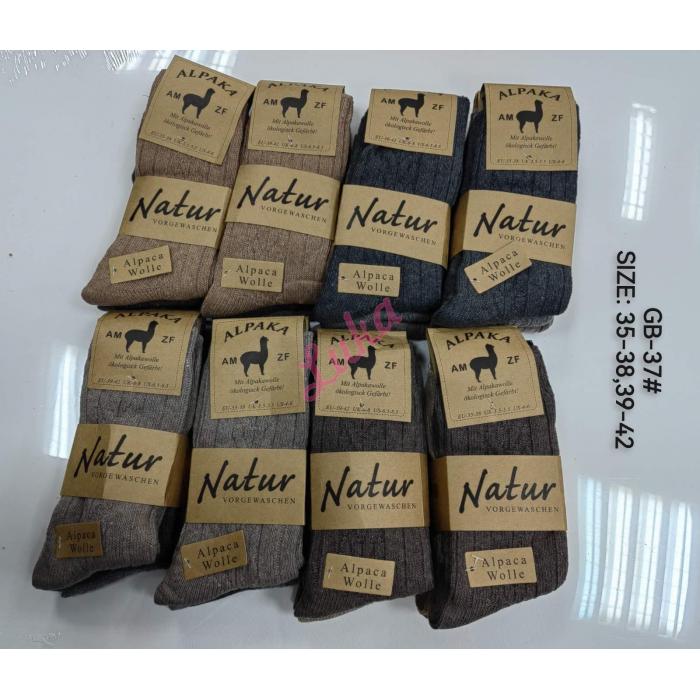 Womens Socks ALPAKA NATUR GB-38