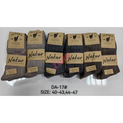Mens Socks ALPAKA NATUR DA-15