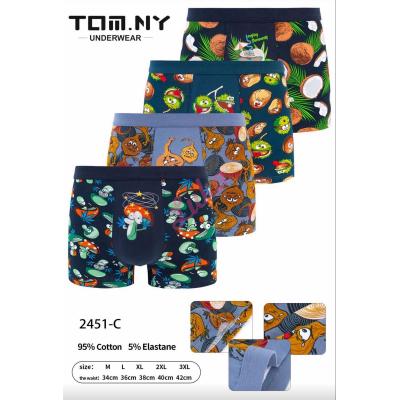 Men's boxer shorts Tomny 2486C