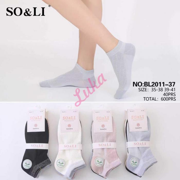 Women's Socks So&Li BL2011-34