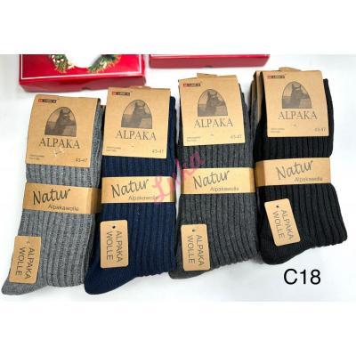 Men's socks C18-DA17 ALPAKA