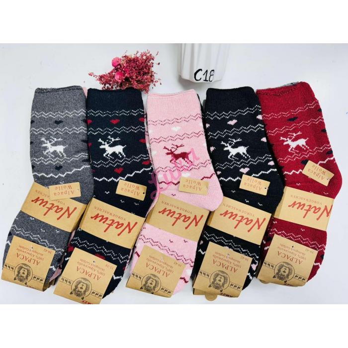 Women's Socks C18-333 ALPAKA