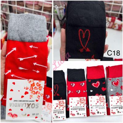 Men's socks C18-PA618 ALPAKA