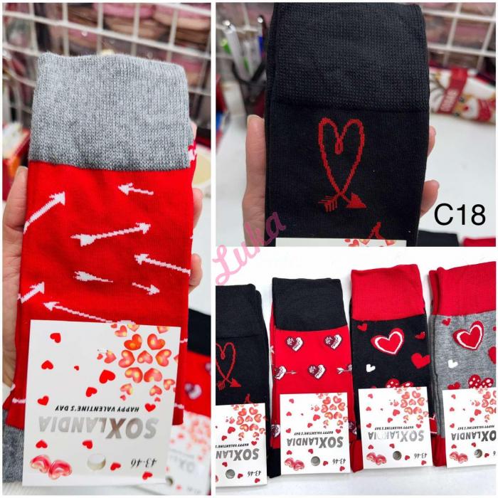 Men's socks C18-PA618 ALPAKA