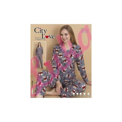 Women's turkish pajamas City Love 9069