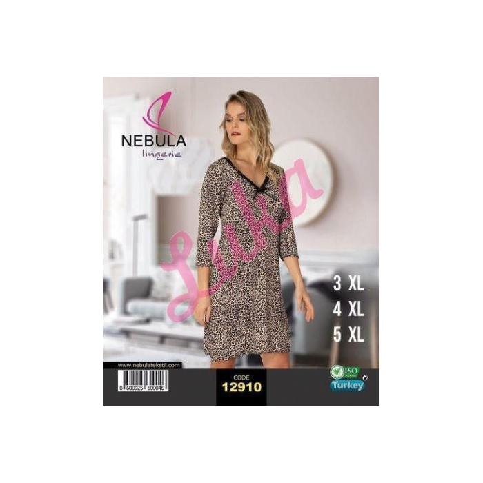 Women's turkish Nightgown ASMA 10744