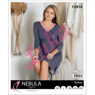 Women's turkish Nightgown Nebula 12919